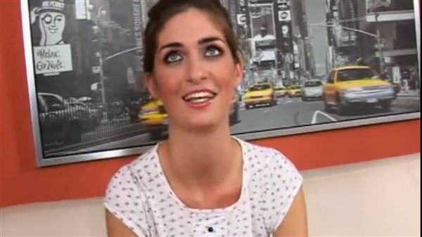 Babe fucks for cumshot